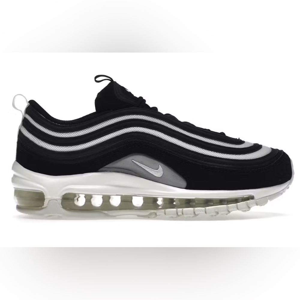 Nike Air Max 97 Black and Silver Men's Sneakers
